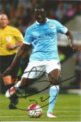 Yaya Toure signed Manchester City 6x4 colour photo. Gnegneri Yaya Touré (born 13 May 1983) is an