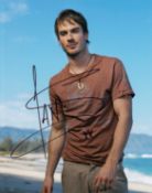 Blowout Sale! Lost Ian Somerhalder hand signed 10x8 photo. This beautiful 10x8 hand signed photo