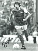Peter Simpson signed Arsenal F.C 8x6 black and white photo. Peter Frederick Simpson (born 13 January