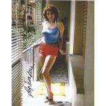 Sophia Loren signed 10x8 colour photo. Sofia Costanza Brigida Villani Scicolone Dame Grand Cross