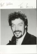 Tim Curry signed 6x5 black and white photo. English actor and singer. He rose to prominence for