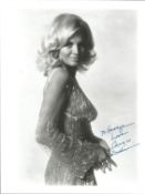 Angie Dickinson signed 10x8 black and white photo dedicated. Angeline Dickinson (née Brown; born