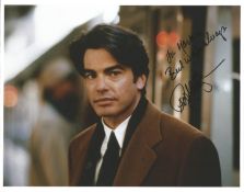 Peter Gallagher signed 10x8 colour photo. Peter Killian Gallagher (1955) is an American actor. Since