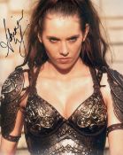 Blowout Sale! Xena Adrienne Wilkinson hand signed 10x8 photo. This beautiful 10x8 hand signed