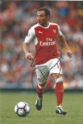 Santi Cazorla signed Arsenal 5x4 colour photo. Santiago Cazorla González (born 13 December 1984)