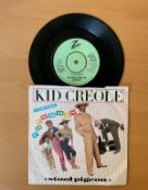 Kid Creole and The Coconuts Original Vinyl with Protective Sleeve. Two Track Vinyl. Sleeve showing