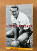 Football Legend Jimmy Greaves Personally Signed Jimmy Greaves Paperback Book by Matt Allen. Signed