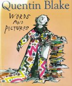Signed Book Quentin Blake Words and Pictures Hardback Book 2000 Special Limited Edition of 2000