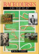 Racecourses on The Flat by John Tyrrell Hardback Book 1989 First Edition published by The Crowood