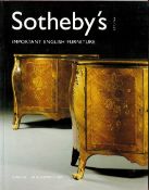 Sotheby's Important English Furniture Softback Book 2001 First Edition published by Sotheby's some