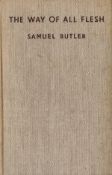 The Way of all Flesh by Samuel Butler Hardback Book 1932 published by Jonathan Cape Ltd some