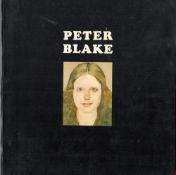 Signed Book Peter Blake Tate Gallery Exhibition 1983 Softback Book First Edition plus Signed "The