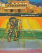 Christie's Modern British Art Day Sale Softback Book 2019 First Edition published by Christie's some