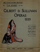 Gilbert and Sullivan Operas illustrated Season 1939 by The Sphere Softback Book 1939 published by