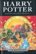 Harry Potter and the Deathly Hallows by J K Rowling Hardback Book 2007 First Edition published by