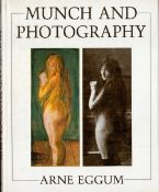 Munch and Photography by Arne Eggum Hardback Book 1989 published by Yale University some ageing good