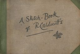 A Sketch Book of R Caldecott's reproduced by Edmund Evans Hardback Book date unknown published by