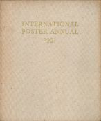 International Poster Annual 1951 edited by W H Allner Hardback Book 1951 First Edition Published