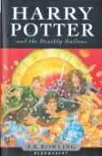 Harry Potter and the Deathly Hallows by J K Rowling Hardback Book 2007 First Edition published by