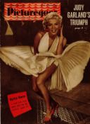 Picturegoer Vintage Magazine Marilyn Monroe front cover portrait dated 23rd Dec 1954. Good