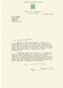 Virginia Bottomley TLS on House of Commons headed paper dated 23rd January 1990. Letter discusses