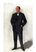 Vanity Fair print. Titled Dublin University. Dated 8/2/1911. Sir Edward Carson. Approx size 14x12.