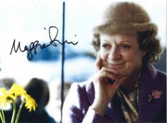 Maggie Smith signed 7x5 colour photo. Dame Margaret Natalie Smith, CH DBE (born 28 December 1934) is