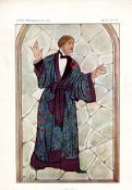 Vanity Fair print. Titled Dorian Gray. Dated 10/09/1913. Lou Tellegan. Approx size 14x12. Good