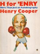H for 'Enry More than just an Autobiography Henry Cooper Softback Book 1985 First Fontana