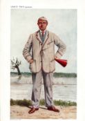 Vanity Fair print. Titled Bill. Dated 6/7/1910. R H Forster. Approx size 14x12. Good condition.