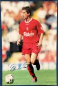 Harry Kewell signed Liverpool F. C 18x12 colour photo. Harry Kewell (born 22 September 1978) is an