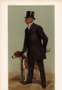 Vanity Fair print. Titled A Judge. Dated 11/7/1901. Cecil Legard. Approx size 14x12. Good condition.