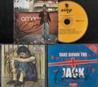 Music Collection 3 signed CDs Includes Omar Sing, Billy Bragg And The Blokes Take Down The Union