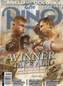 The Ring Canelo vs Golovkin Winner Take All Magazine vol 96 no 8 2017 published by Ring TV. Com some