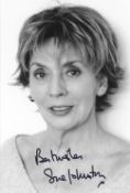 Sue Johnston signed 6x4 black and white photo. Susan Johnston OBE (née Wright; born 7 December 1943)