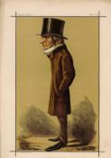 Vanity Fair print. Titled Mr Gladstone in 1869. Dated 26/5/1898. Gladstone. Approx size 14x12.