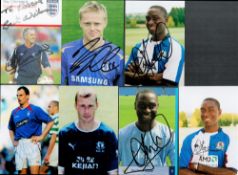 Sport collection of footballers signed 6x4 coloured photos. Such as Andy Cole, Duncan Ferguson,