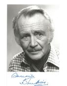 Sir John Mills signed 3 1/2 x 5 1/2 black and white photo. Good condition. Good condition. All