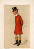 Vanity Fair print. Titled The Quorn. Dated 12/7/1884. John Coupland. Approx size 14x12. Good