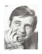 Sir Norman Wisdom signed 4 x 6 black and white photo, good condition. Good condition. All autographs