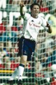 Robbie Keane signed 10x8 Tottenham Hotspur colour photo. Robert David Keane (born 8 July 1980) is an
