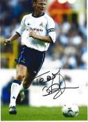 Teddy Sheringham signed Tottenham Hotspur 10x8 colour photo. Edward Paul Sheringham, MBE (born 2