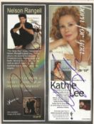 Nelsen Rangell and Kathie Lee signed 10x8 colour magazine page. Nelson Rangell (born March 26, 1960)