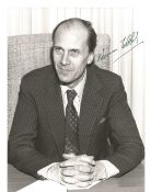 Norman Tebbitt signed 6 x 8 black and white photo. Good condition. Good condition. All autographs