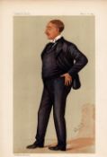 Vanity Fair print. Titled The Cape. Dated 28/3/1891. Cecil Rhodes. Approx size 14x12. Good