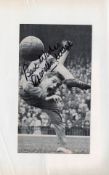 Gordon West footballer signed black and white photo. Good condition. All autographs come with a