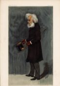 Vanity Fair print. Titled The master builder. Dated 12/11/1901. Ibsen. Approx size 14x12. Good