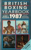 British Boxing Yearbook 1987 compiled by Barry J Hugman Softback Book 1986 First Edition published