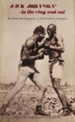 Jack Johnson In The Ring and Out edited by Gilbert Odd Hardback Book date and edition unknown