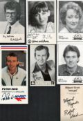 Assortment of signed an unsigned coloured an black and white photos. Examples Including Peter